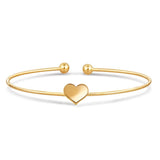 Heart Cuff - Thin