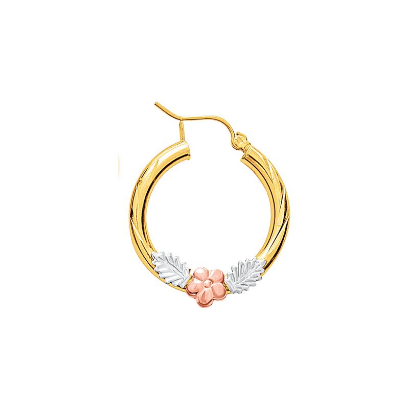 Flower Hoops - Small (25mm)