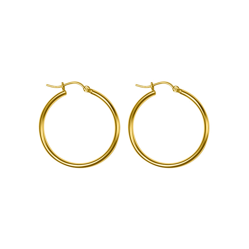 Plain Hoops Thin (30 mm)