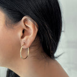 Plain Hoops Thin (30 mm)