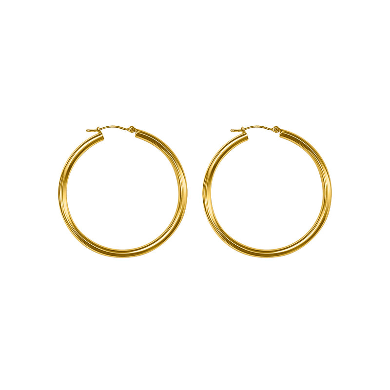 Plain Hoops Thick (45 mm)