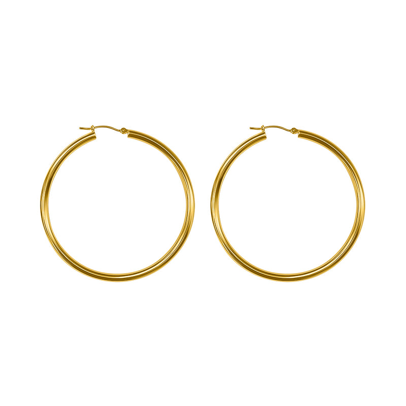 Plain Hoops Thick (55 mm)