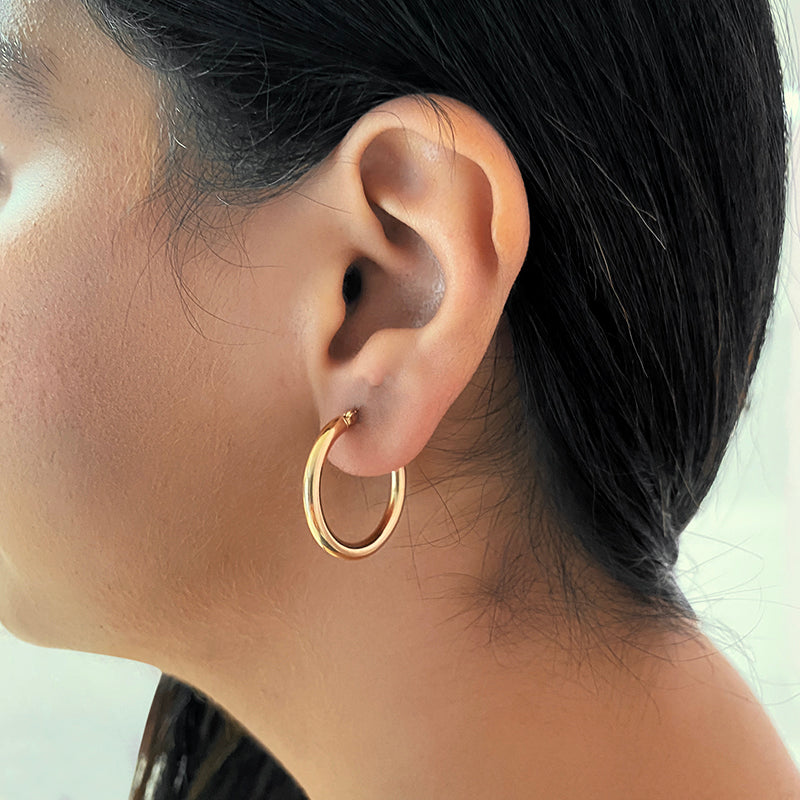 Plain Hoops Thick (25 mm)