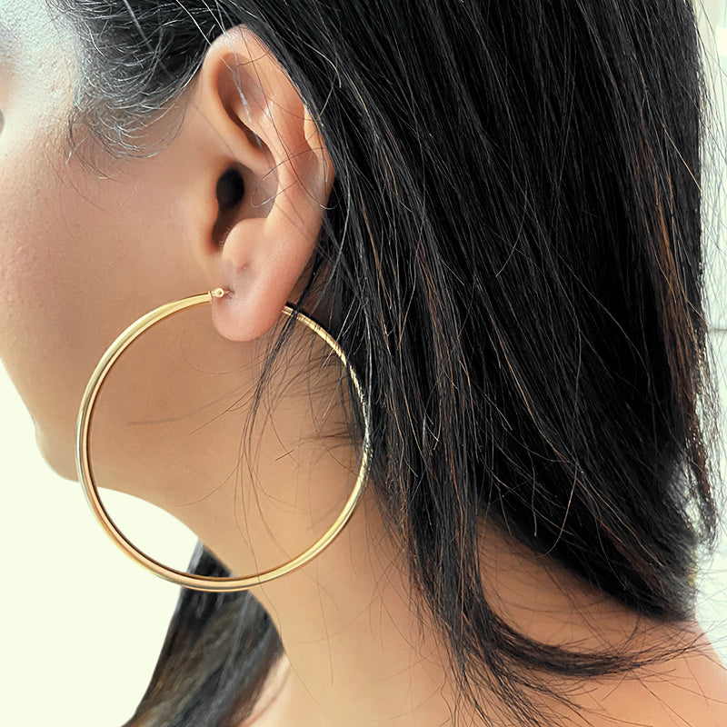 Plain Hoops Thick (65 mm)