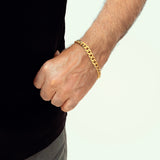 Hollow Cuban Link Bracelet - Thin