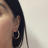 Plain Hoops Thick (35 mm)