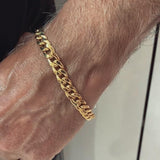 Hollow Cuban Link Bracelet - Thin